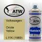 Preview: Volkswagen, Oriole Yellow, L11K (1969): 400ml Sprühdose, von ATW Autoteile West.